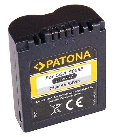 PATONA baterie pro foto Panasonic CGA-S006E 710mAh