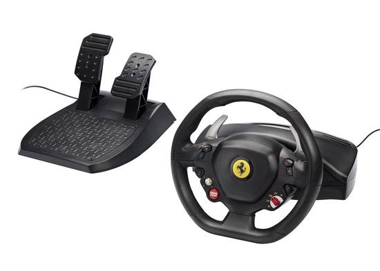 Thrustmaster Sada volantu a pedálů Ferrari 458 Italia pro Xbox 360 a PC  - 4460094