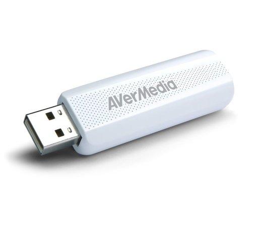 AVerMedia digital TV Tuner TD310, DVB-T2, DVB-T, DVB-C, H.264 HEVC, AVerTV 3D - 61TD3100A0AC