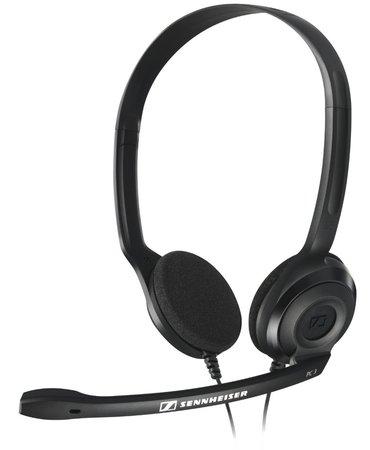 SENNHEISER PC 3 CHAT black (černý) headset - oboustranná sluchátka s mikrofonem