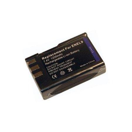 TRX baterie Nikon/ 1200 mAh/ pro D40 DSLR/ D40X DSLR/ D60 DSLR/ neoriginální - TRX-EN-EL9