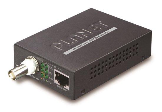 Planet VC-232G, VDSL2 konvertor, BNC(koax), 1000Base-T, master/slave, profil 30a, G.993.5 Vectoring, G.INP, VC-232G