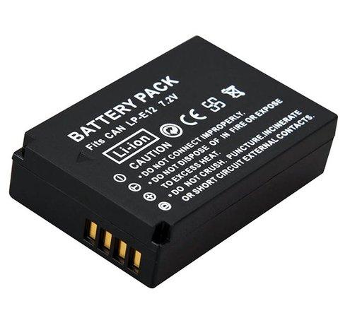 TRX baterie Canon/ 1100 mAh/ pro EOS M/ Rebel SL1/ 100D/ neoriginální - TRX-LP-E12