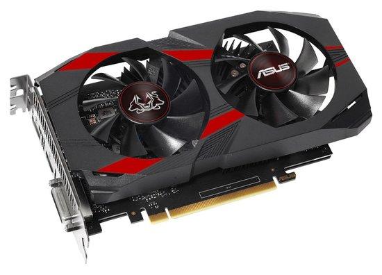ASUS  GeForce CERBERUS-GTX1050TI-O4G / 4GB GDDR5 / DVI-D / HDMI / DP / active - 90YV0A74-M0NA00