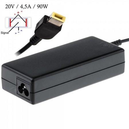 Akyga Nabíječka na notebook 20V/4.5A/90W Square yellow pro LENOVO - AK-ND-29