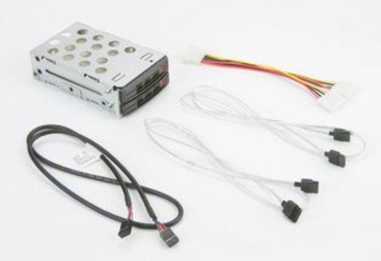 SUPERMICRO 12G Rear 2.5"x2 Drive Kit, MCP-220-82616-0N