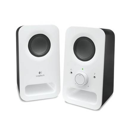 Logitech repro Z150 Multimedia Speakers/ 2.0/ 3W/ 3.5mm jack/ Snow White-bílý - 980-000815