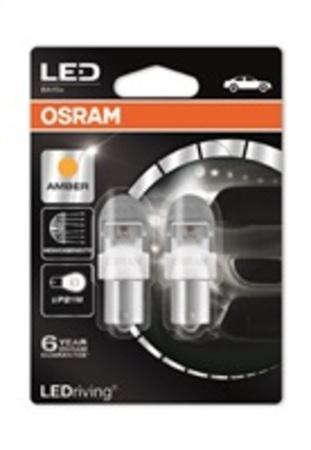 OSRAM autožárovka "P21W" LEDriving® Premium 12V 2W BA15s oranžová (Blistr 2ks) - 7556YE-02B
