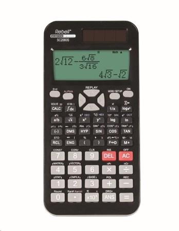REBELL kalkulačka - SC2080S -  černá - RE-SC2080S BX