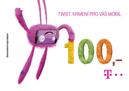 Twist kupon 100Kč T-MOBILE