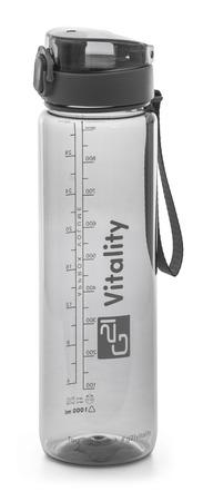 Láhev G21 na pití, 1000 ml, šedá - KXN1184S
