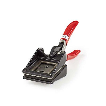 NEDIS řezačka pasových fotografií/ velikost řezu 35 x 45 mm/ kov/ černá - SHRE110BKA4