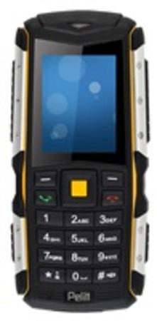 Pelitt Stone, odolný IP67, DUAL SIM, černá-žlutá - PELSTONEBLA