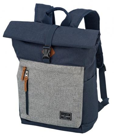 Travelite Basics Roll-up Backpack Modrá