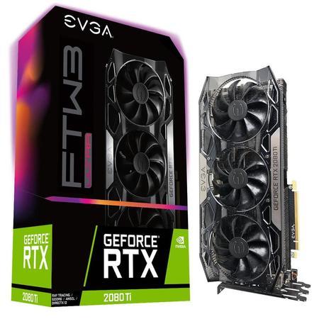 EVGA GeForce RTX 2080 Ti FTW3 ULTRA 11GB GDDR6 11G-P4-2487-KR - 11G-P4-2487-KR