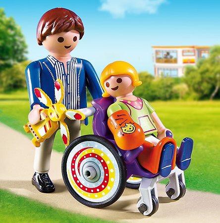 PLAYMOBIL Dítě na vozíku 6663 - 6663