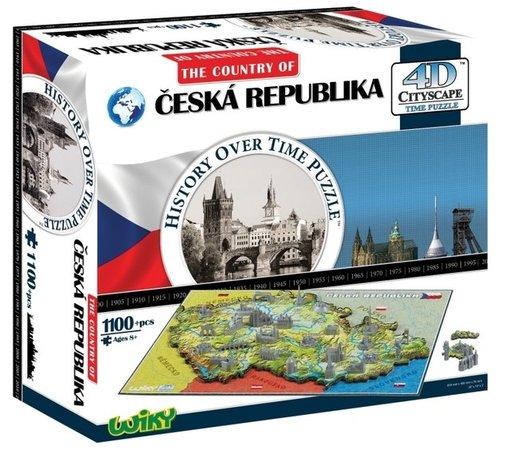4D Cityscape 4D puzzle Česká republika - 100798