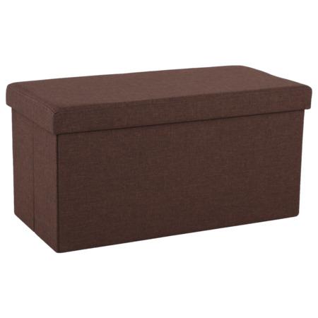 Kondela Skládatelný taburet, hnědá, ORELIA - 0000191910