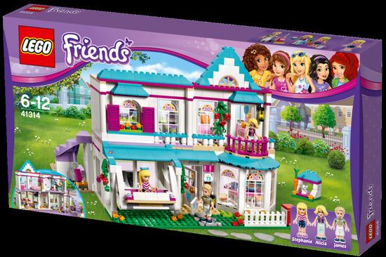Lego Friends 41314 Stephanie a její dům - 41314LEG