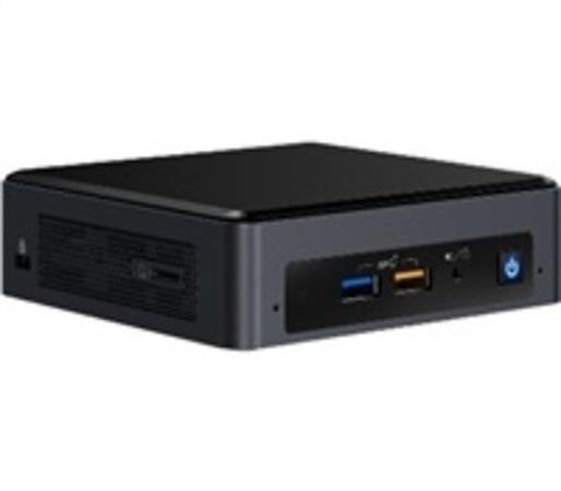 INTEL NUC 8i5BEH, i5, mini PC (výška 51mm, M.2+SATA 2.5in, Core i5-8259U) (max 3.8GHz, GLAN, HDMI+mDP, USB3.1, wifi ac 9560, Bluetooth 5.0) (model i5BEH2 s EU napájením), BOXNUC8i5BEH2