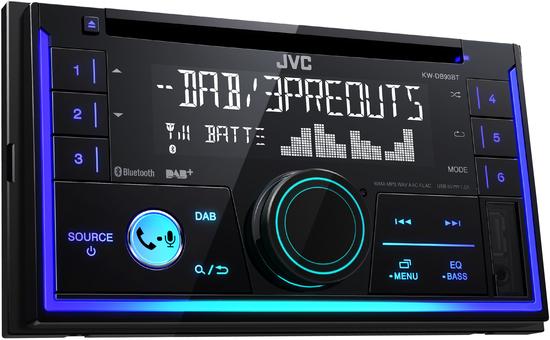 JVC KW-DB93BT 2DIN AUTORÁD. S CD/MP3/BT
