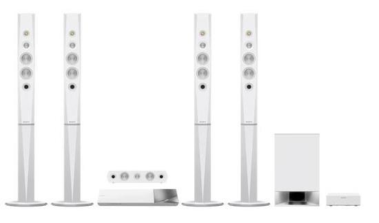 Sony Blu-Ray domácí kino BDV-N9200W,1200W,5.1,bílá - BDVN9200WW.CEL