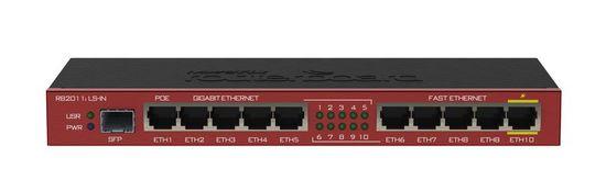 Mikrotik RB2011iLS-IN,64MB RAM,1xSFP,5xLAN,5xGbit, RB2011iLS-IN