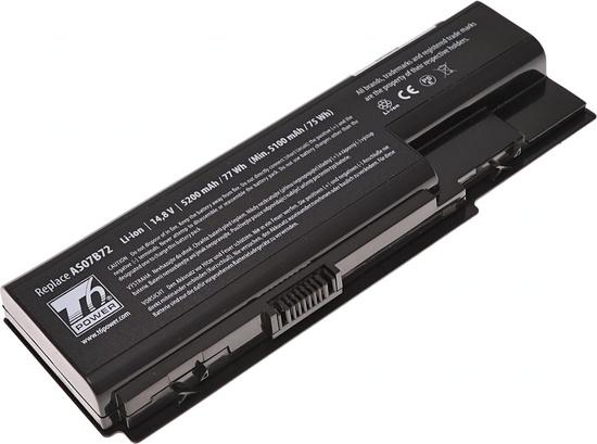 Baterie T6 power Acer Aspire 5310, 5520, 5720, 5920, 7720, TravelMate 7530, 5200mAh, 77Wh, 8cell - NBAC0041