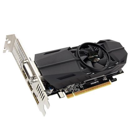 GIGABYTE NVIDIA GTX 1050 Ti 4GB GDDR5 OC Low Profile 4G - GV-N105TOC-4GL