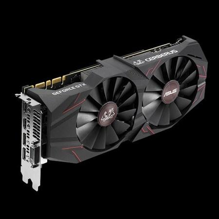 ASUS Cerberus GeForce GTX 1070 Ti 8GB GDDR5 Advanced Edition VR Ready DP HDMI - CERBERUS-GTX1070TI-A8G