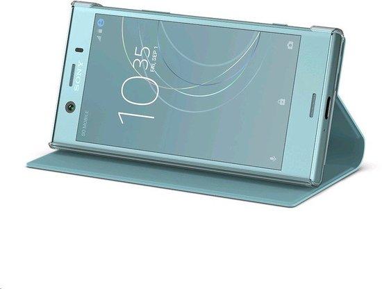 SCSG60 Sony Style Cover Flip pro Xperia XZ1 Compact Blue - 1309-6048