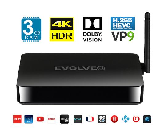Multimediální centrum Evolveo MultiMedia Box M8, Quad Core - MMBX-M8-HDR
