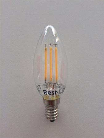 Best-Led E14 4W tep.bílá BL-C37-4W - 807061
