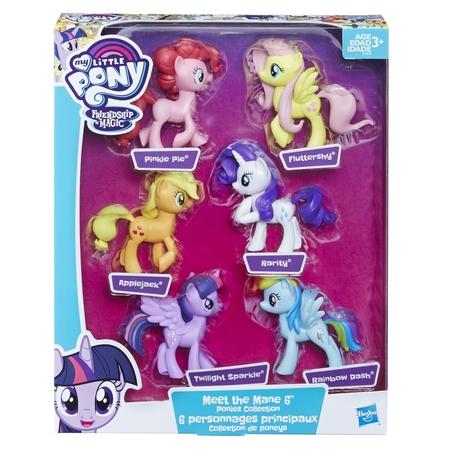 Hasbro My Little Pony Kolekce 6 poníků - E1970HAS