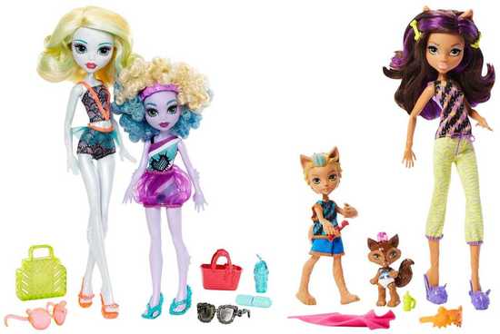 Mattel Monster High sourozenci monsterky 2 ks - FCV80MAT