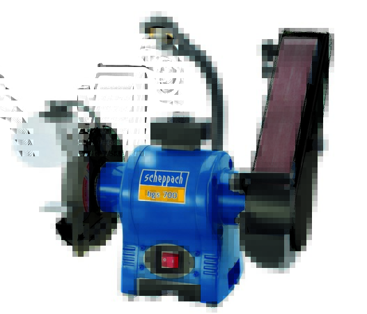 SCHEPPACH BGS 700 Bruska kombinovaná s pásem 150mm - 4014915082149