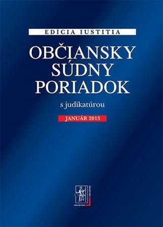 Občiansky súdny poriadok - 978-80-8078-523-9