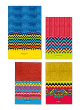 Ditipo Zápisník Micro Emboss B6 linkovaný 80 listů