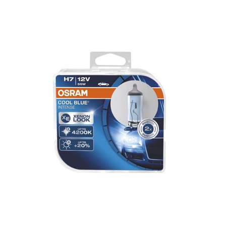 Halogenová žárovka "Cool Blue Intense", H7, 55W, 12V, 2ks, OSRAM, bal. 2 ks