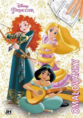 Omalovánky A4 Disney Princezny