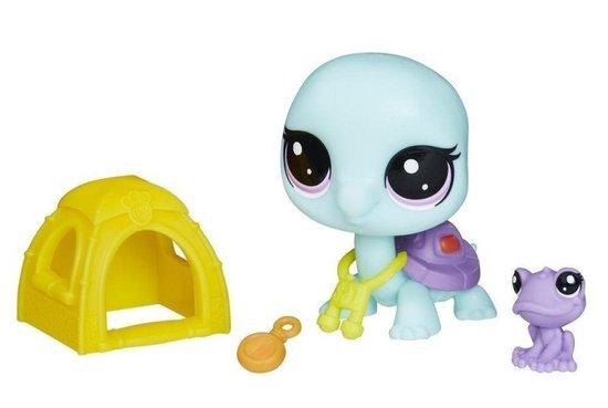 Hasbro Littlest Pet Shop LPS Série 2 Set zvířátek 2 ks (želva a žába) - B9358 EU4/E0463 mix