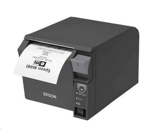 EPSON TM-T70 II černá, COM, USB, včetně zdroje, C31CD38032