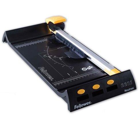 FELLOWES řezačka Neutron/ formát A4/ délka řezu 320 mm/ 10 listů 80g papíru/ plastová základna - 5410001