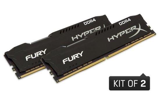 HyperX FURY DDR4 8GB (2x4GB) 3200MHz CL18 HX432C18FBK2/8 - HX432C18FBK2/8