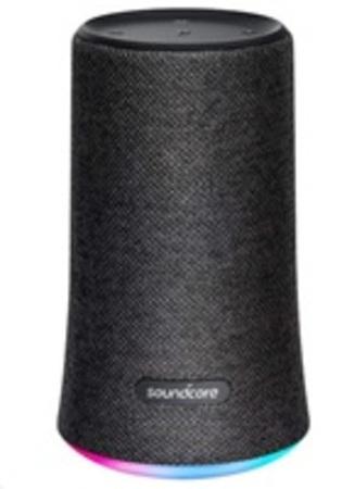 Anker SoundCore Flare černá, Voděodolný bluetooth reproduktor s designovým LED osvětlením - A3161H11