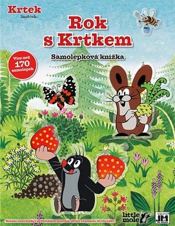 Rok s krtkem Samolepková knížka