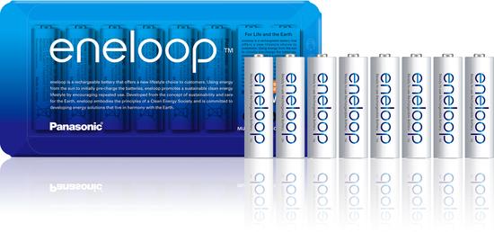 PANASONIC-ENELOOP HR6 AA 3MCCE/8LE ENELOOP Sliding Pack