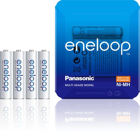 PANASONIC-ENELOOP HR03 AAA 4MCCE/4LE ENELOOP Sliding Pack