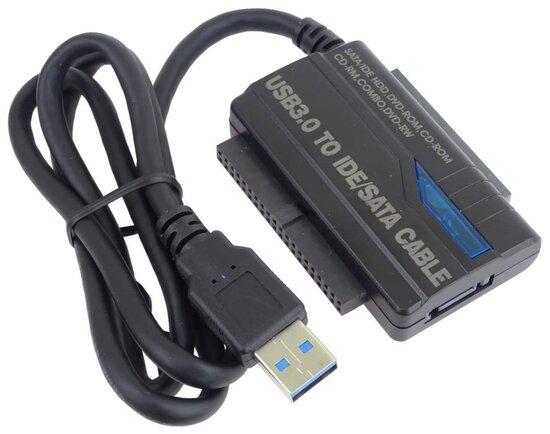 PremiumCord USB 3.0 - SATA + IDE adaptér s kabelem