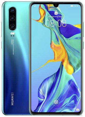 HUAWEI P30 - Gradient blue   6,1" FHD+/ 128GB/ 6GB RAM/ foto zadní 40+16+8Mpx, přední 32Mpx/ LTE/ Android 9 - SP-P30DSLOM